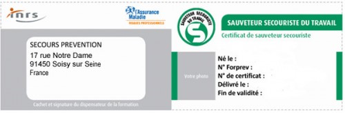 Formation Sauveteur Secouriste Du Travail SST En Entreprise